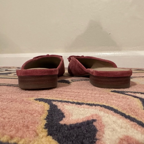 Ann Taylor Suede Ballet Flat Slides - Picture 7 of 8